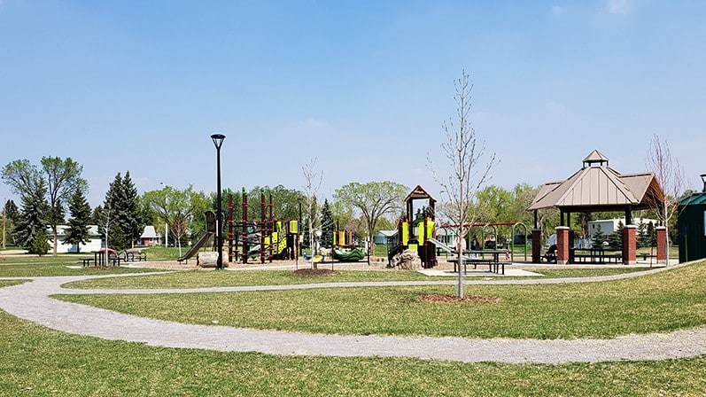 griesbach childrens park Parc pour enfants à Griesbach.