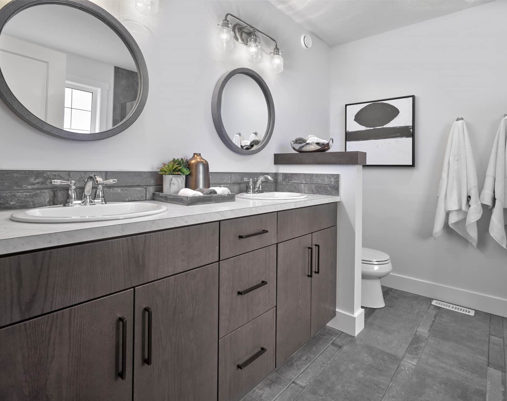 griesbach grey and brown bathroom