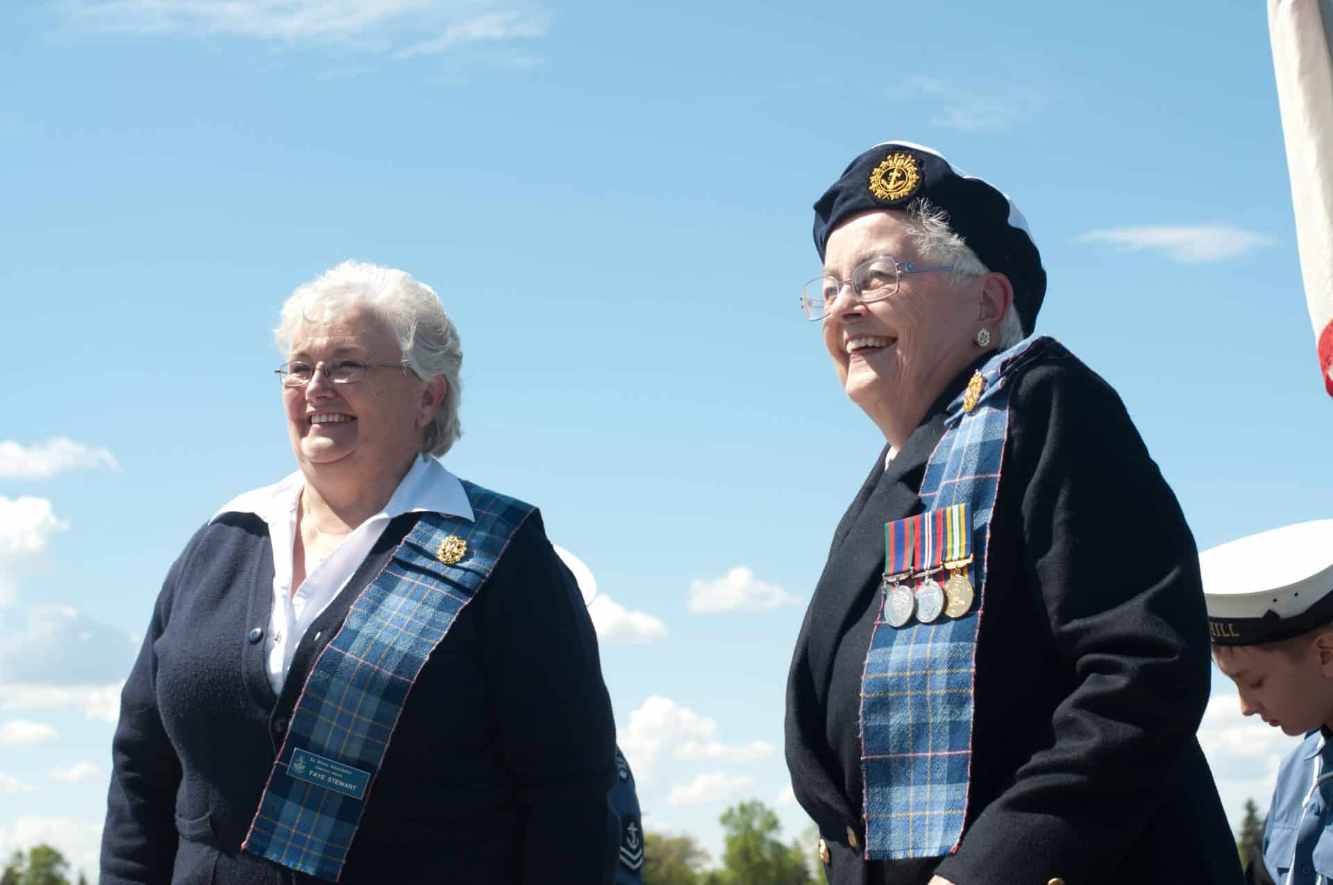 female military veterans at griesbach