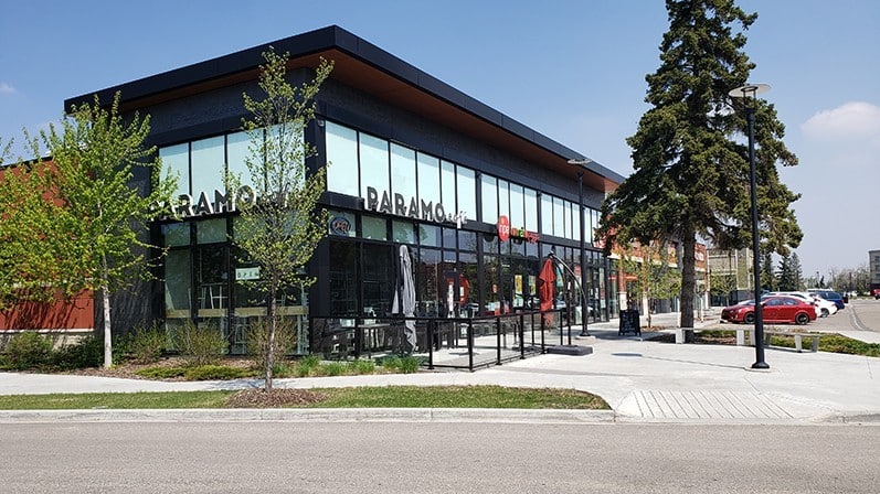 Paramo Cafe in the Griesbach Square