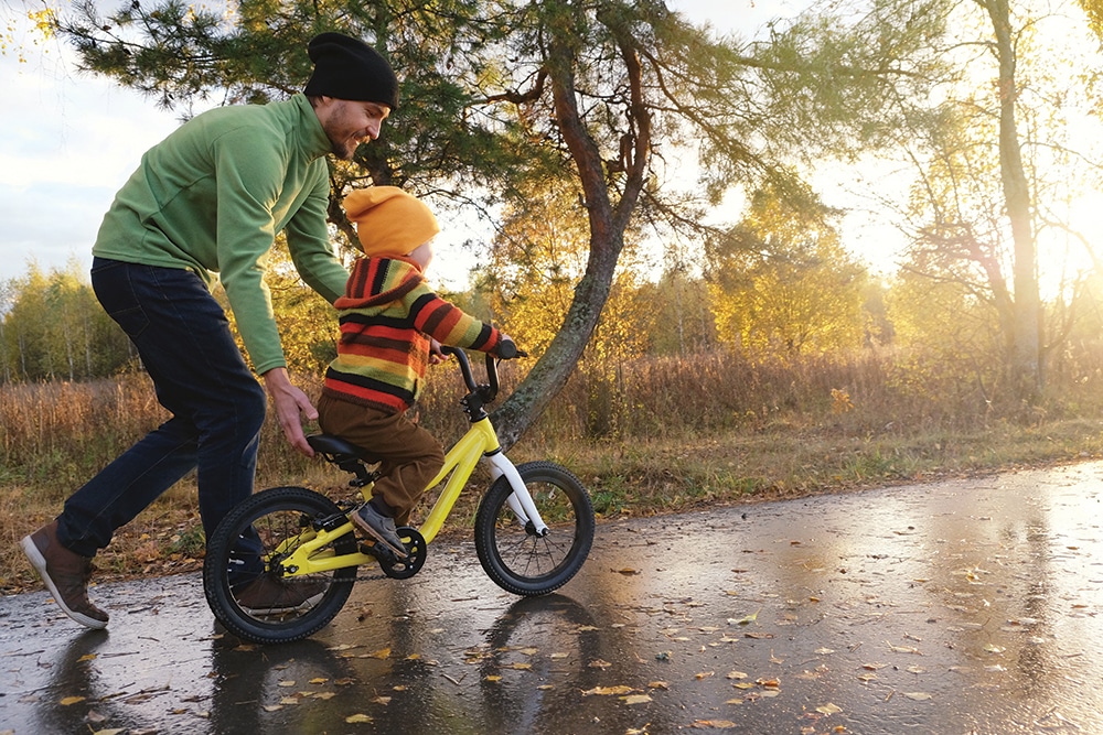 Walking trails at Maple Leaf Pond